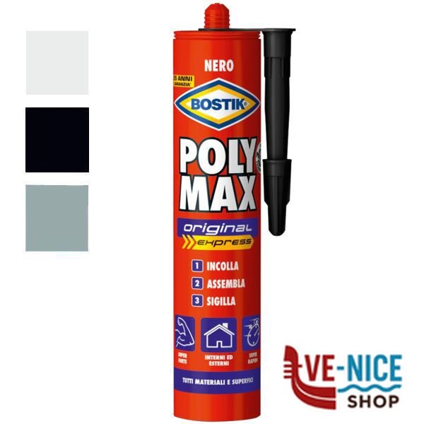 ADESIVO POLY MAX g 425 GRIGIO BOSTIK 6311524 BOSTIK F - immagine 3