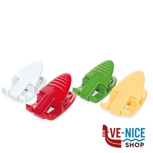 CLIP SACCHETTI MOLLETTA cm 4 Pz 4 PRESTO TESCOMA 420758 CLIP SACCHETTI C - immagine 2
