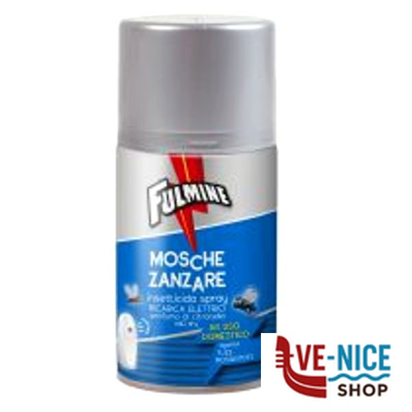 INSETTICIDA MOSCHE/ZANZARE EROGAT. ml 250 FULMINE 241/2 INSETTICIDI C - immagine 2