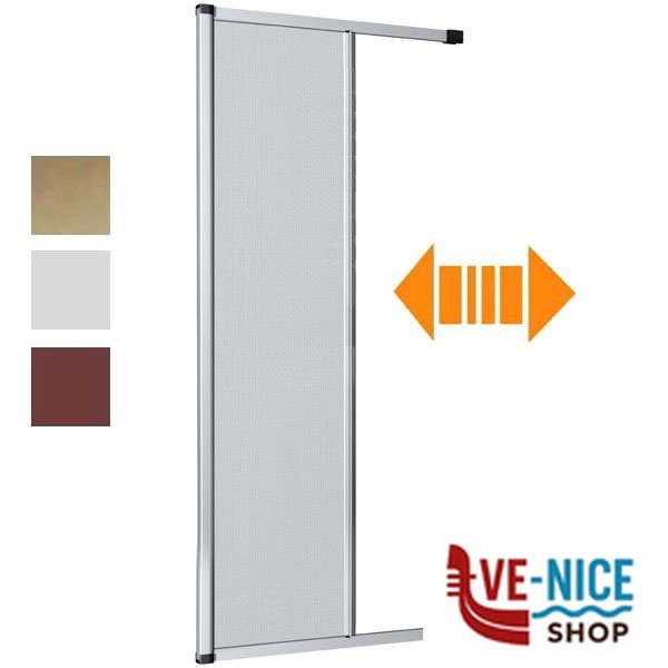 ZANZARIERA MARRONE 250 160 LATERALE THORX BR2516R6 RETE ZANZARIERA F - immagine 3