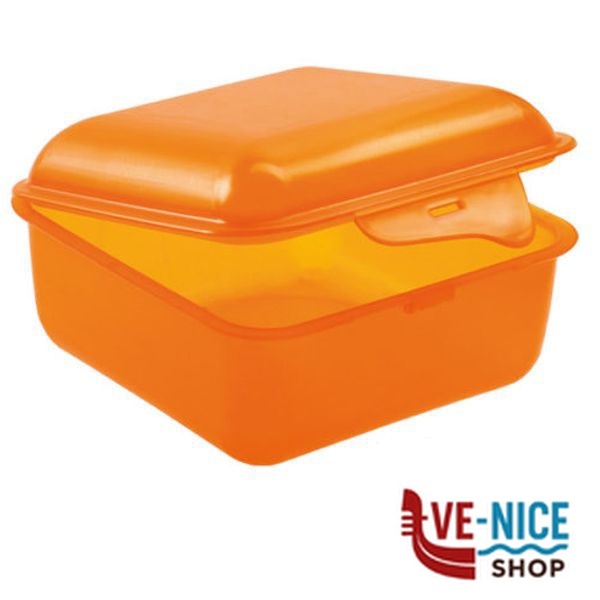 CONTENITORE MERENDA 14x14 h 7,0 COSMOPLAST 503 CONTENITORI PLASTICA C - immagine 2