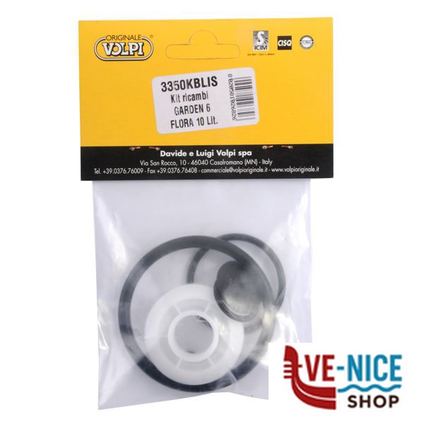 KIT RICAMBI POMPE GARDEN Pz 6 VOLPI 3350KBLIS POMPE PRESSIONE-SPRUZZATORI F - immagine 3