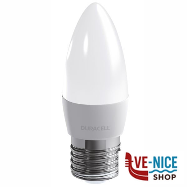 LAMPADA LED OLIVA E27 W 3,4 2700K Lm 250 DURACELL C100N27B1 LAMPADINE F - immagine 3