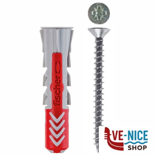 TASSELLO DUOPOWER 8x40 S K Pz 8 BL FISCHER 537629 FISCHER F - immagine 4