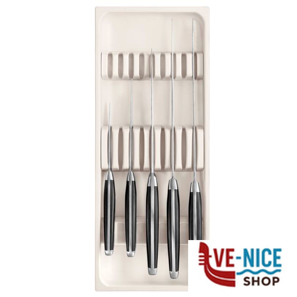 PORTACOLTELLI COMP.6 POSTI cm 37x15 FLEXI TESCOMA 899414 PORTAPOSATE C - immagine 3