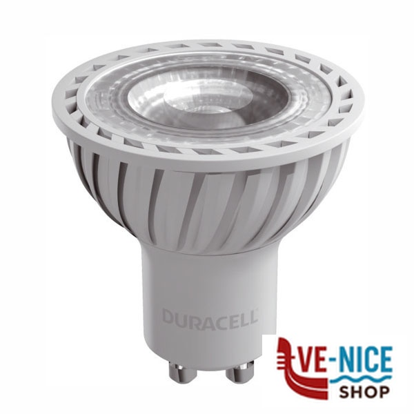LAMPADA LED DICROICA GU10,0 W 4,8 3000K DURACELL S210N10C1 LAMPADINE F - immagine 3