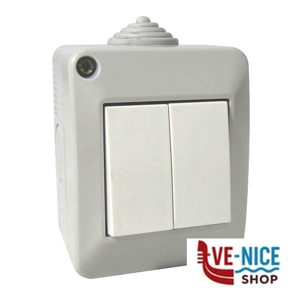 DEVIATORE DOPPIO ESTERNO FG12308 DEVIATORI E PRESE ESTERNI F - immagine 3