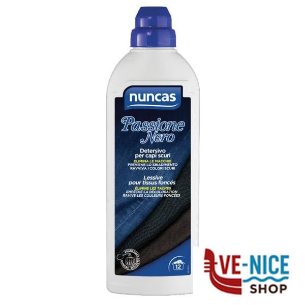 DETERSIVO LAVATRICE PASSIONE NERO ml 750 NUNCAS F2 4000440 NUNCAS C - immagine 3