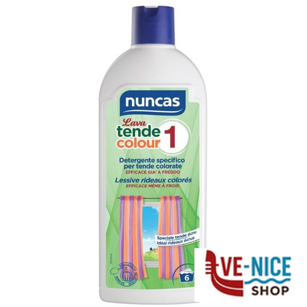 DETERSIVO TENDE LAVA TENDE 1 COLOUR ml 500 NUNCAS F7 4000957 NUNCAS C - immagine 3