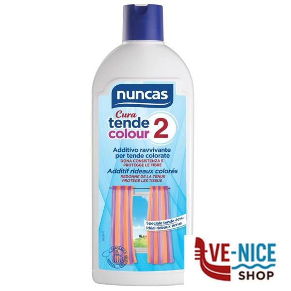 DETERSIVO TENDE CURA TENDE 2 COLOUR ml 500 NUNCAS F7 4000958 NUNCAS C - immagine 2