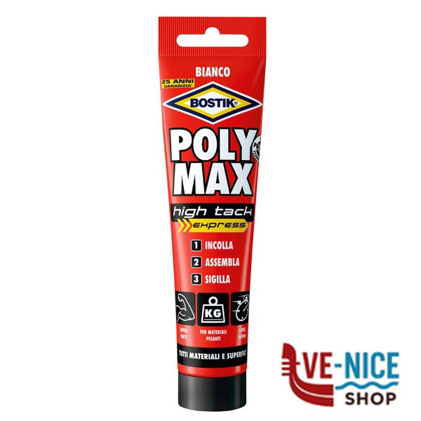 ADESIVO POLY MAX g 165 HIGH TACK BOSTIK 6312799 BOSTIK F - immagine 2