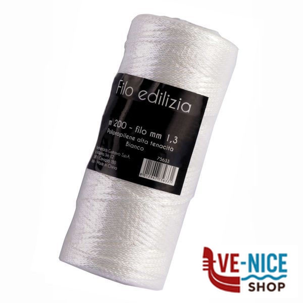 FILO EDILIZIA BIANCO m 200 ALTE 09947 1004 FILO EDILIZIA F - immagine 3