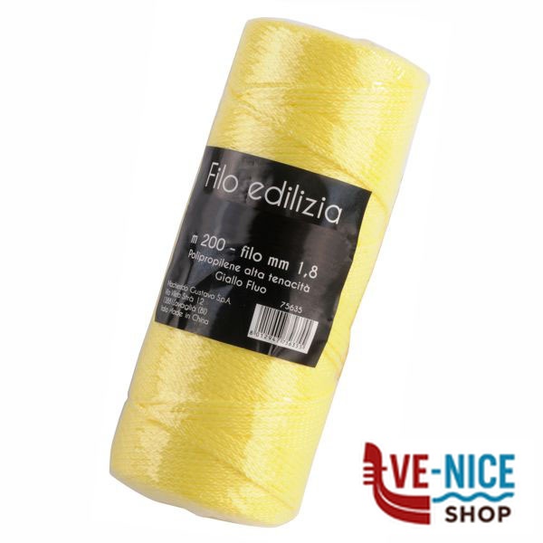 FILO EDILIZIA GIALLO m 200 ALTE 09950 1001 FILO EDILIZIA F - immagine 2