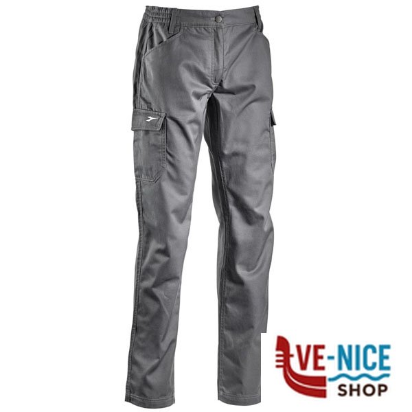 PANTALONE GRIGIO XXL LEVEL DIADORA 173550.C06 75070 INDUMENTI LAVORO F - immagine 2