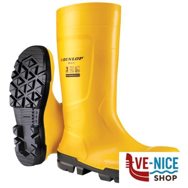 STIVALI SICUREZZA PVC GINOCCHIO 46 GIALLO NB2JF01.46 STIVALI F - immagine 3