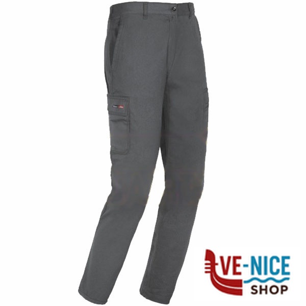 PANTALONE STRETCH GRIGIO XXL EASY ISSA 8038B/C/080 XXL INDUMENTI LAVORO F - immagine 4