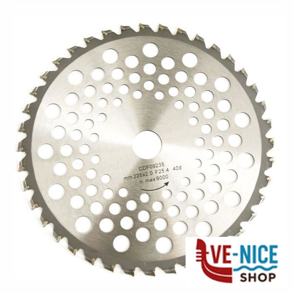 DISCO ACCIAIO 40 DENTI WIDIA mm 255 EXCEL 10978 DECESPUGLIATORI E ACCESSORI F - immagine 5