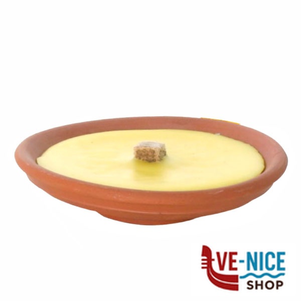 CANDELA CITRONELLA TERRACOTTA mm 110 LAPILLO 09294 PAD110FC CITRONELLE C - immagine 3