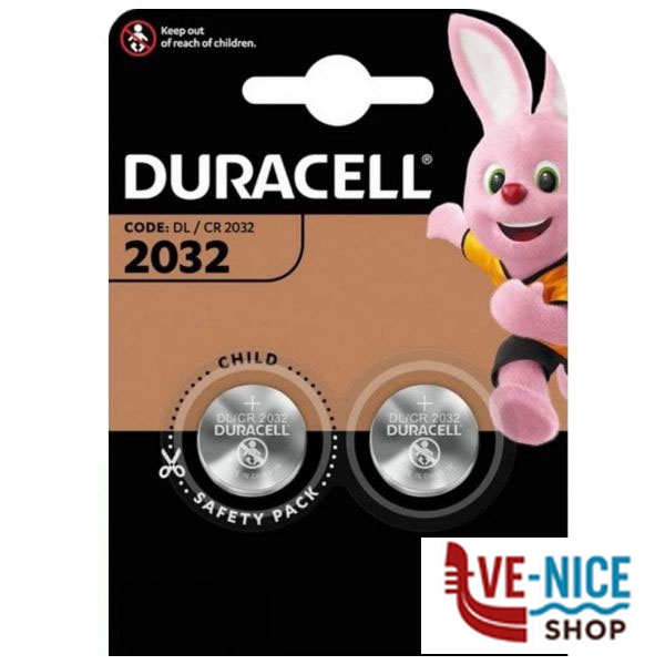 PILA BOTTONE LITIO Pz 2 DL2032 DURACELL DUR20322 PILE F - immagine 3