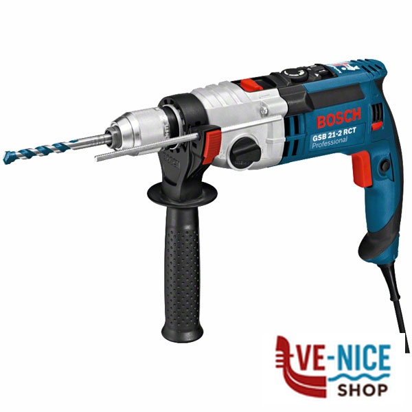 TRAPANO PERCUSSIONE GSB21-2RCT PRO BOSCH 0.601.19C.700 BOSCH ELETTROUTENSILI F - immagine 3