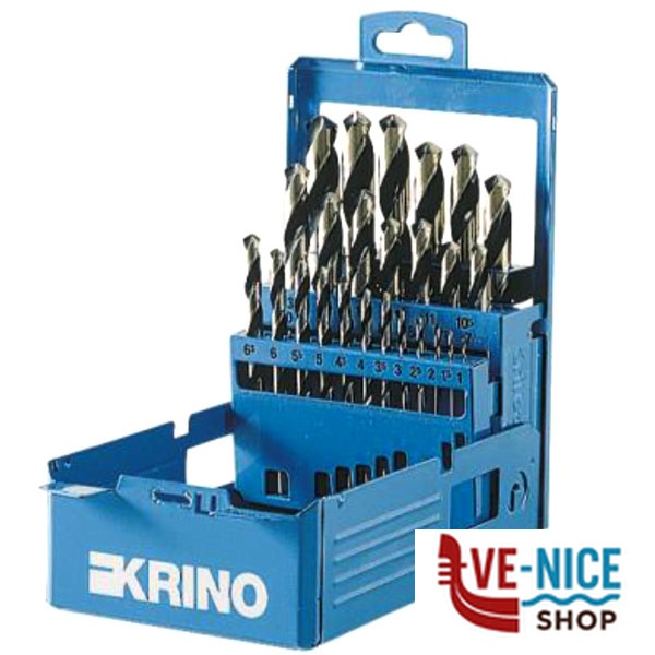 PUNTE HSS RETTIFICATE Sr Pz 25 mm 1/13 01085 KRINO 01085402 PUNTE ELICOIDALI SERIE F - immagine 2