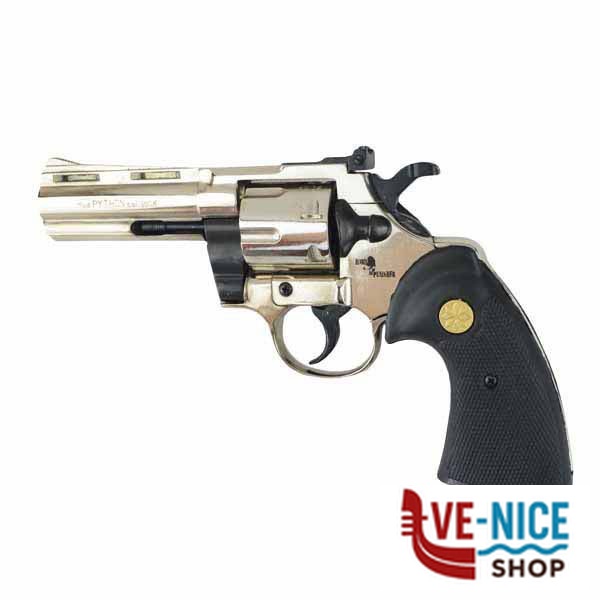 PISTOLA SCACCIACANI PUNISHER PYTHON CROMO DEFENCE 02026 AUTODIFESA E ACCESSORI S - immagine 4