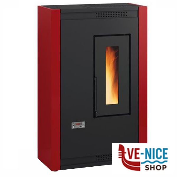 STUFA PELLET LUISELLA BORDEAUX EXTRAFLAME 1292600 - 5 S STUFE PELLET F - immagine 3