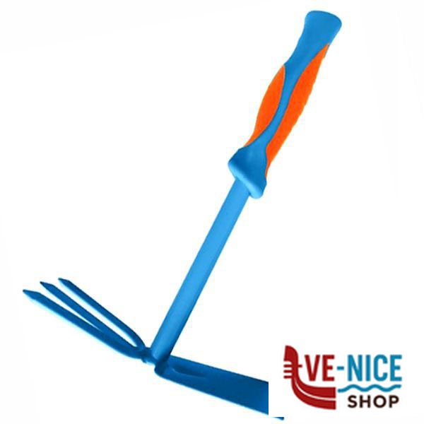 ZAPPINO QUADRO/TRIDENTE ANTISCIVOLO ILCAMPO 09450 ATTREZZINI GIARDINO F - immagine 3