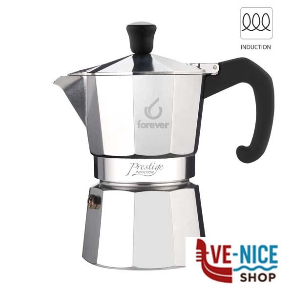 CAFFETTIERA MISS MOKA PRESTIGE IND. Tz 6 FOREVER 120403 CAFFETTIERE C - immagine 2