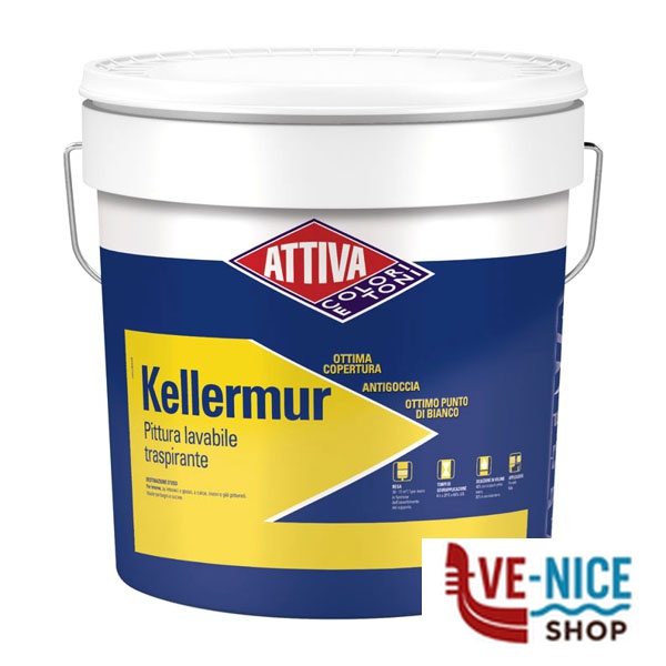 PITTURA KELLERMUR l 2,5 ATTIVA 771410030 PITTURE F - immagine 4