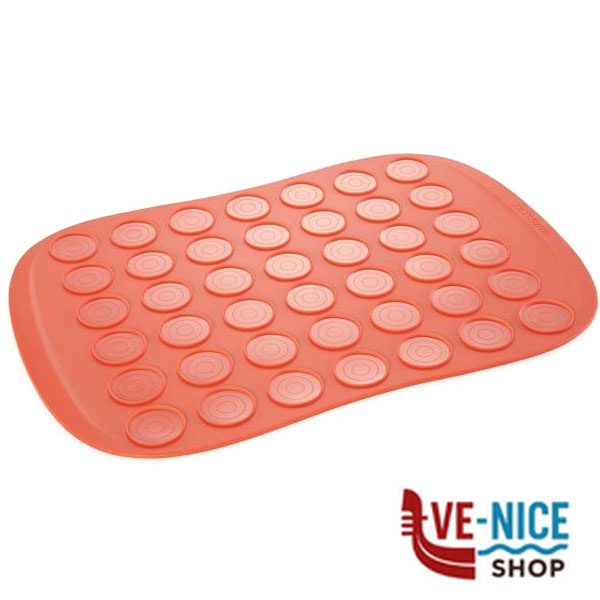 STAMPO SILICONE MACARONS POSTI 42 DELICIA TESCOMA 629426 TEGLIE E STAMPI TESCOMA C - immagine 2