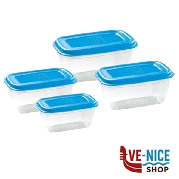 CONTENITORE RETT Pz 4 GIOSTYLE 6465132 CONTENITORI PLASTICA C - immagine 2