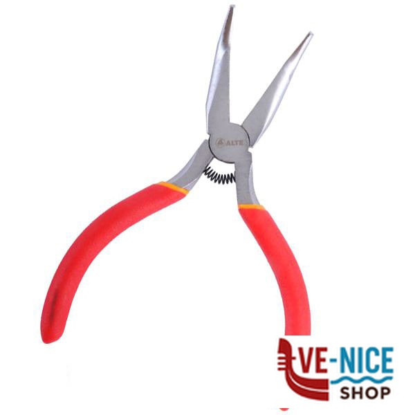 PINZA MINI BECCHI 1/2 TONDI PIEGATI 110 ALTE 09479 PINZE ELETTRONICA F - immagine 3
