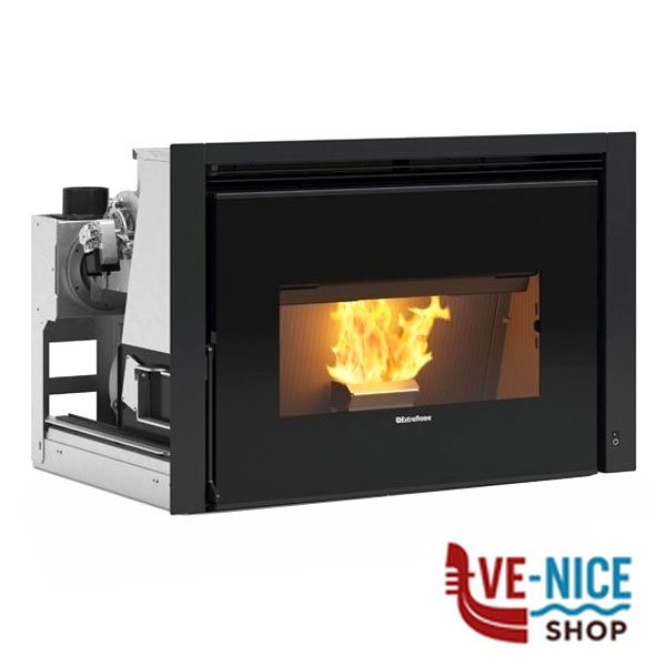 INSERTO PELLET COMFORT P85 PLUS EXTRAFLAME 1290750 - 4 S STUFE PELLET F - immagine 4