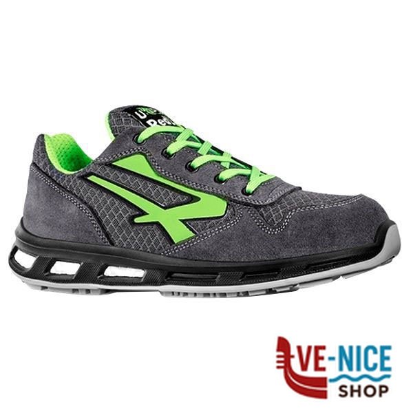 SCARPE POINT GRIGIO/VERDE BASSE 39 S1P UPOWER RL20036 SCARPE ANTINFORTUNISTICHE F - immagine 3