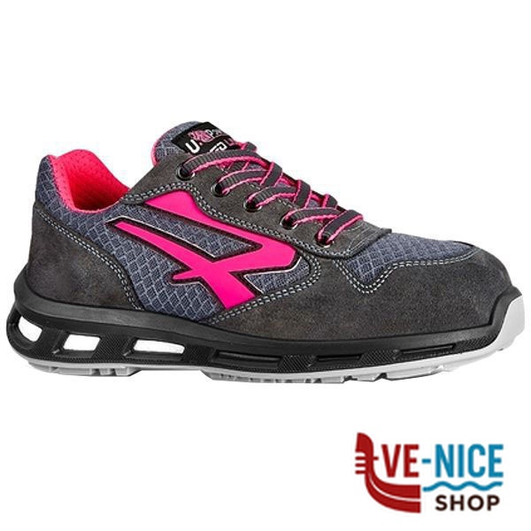 SCARPE VEROK GRIGIO/FUCSIA BASSE 36 S1P UPOWER RL20216 SCARPE ANTINFORTUNISTICHE F - immagine 4