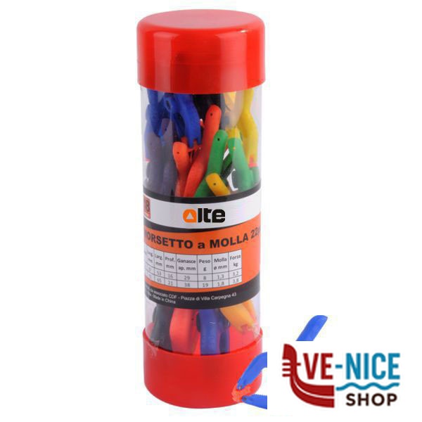MORSETTO PINZA 2"+ 3" Pz 18+4 ALTE 09504 RX-055 MORSETTI PINZA F - immagine 2
