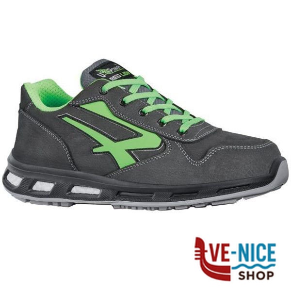 SCARPE YODA GRIGIO/VERDE BASSE 39 S3 UPOWER RL20174 SCARPE ANTINFORTUNISTICHE F - immagine 2