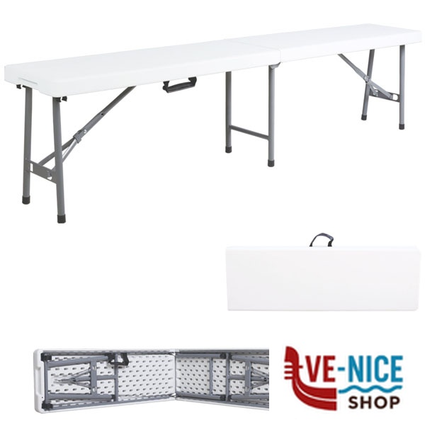 PANCA BIRRERIA HDPE cm 183x30 VETTE 09630 SET BIRRERIA C - immagine 3