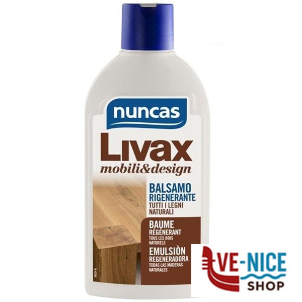 BALSAMO RIGENERANTE LEGNO LIVAX ml 250 NUNCAS F19 4000686 NUNCAS C - immagine 3