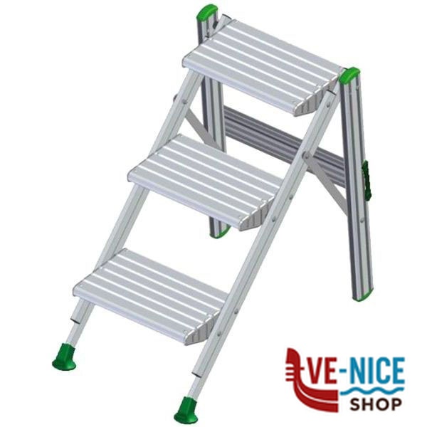 SGABELLO ALLUMINIO PLIO GR 3 FACAL PO-3 SGABELLI F - immagine 4