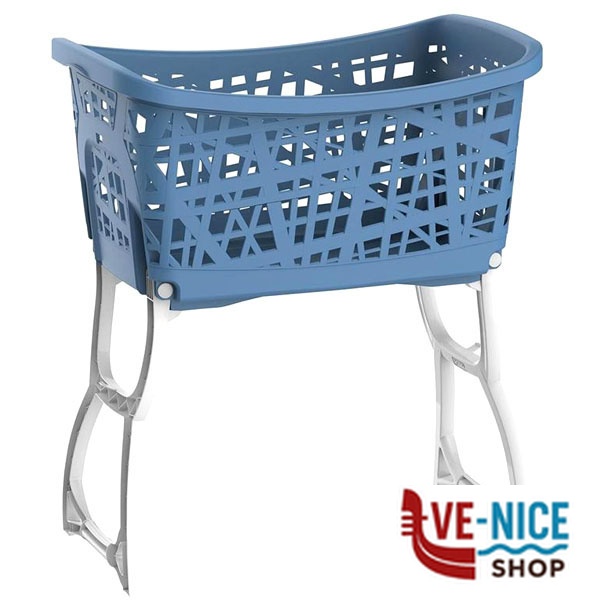 CESTA STAND UP 60,5x40,5 h 43 BAMA 70165 PORTABIANCHERIA C - immagine 2