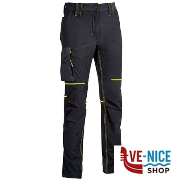 PANTALONE BLACK CARBON XXL WORLD UPOWER FU189BC-XXL INDUMENTI LAVORO F - immagine 3