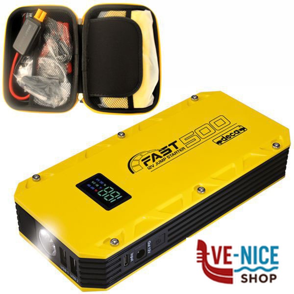 AVVIATORE BATTERIE FAST 500 12K 1200 V.12 DECA 381200 CARICABATTERIE E ACCESSORI F - immagine 3