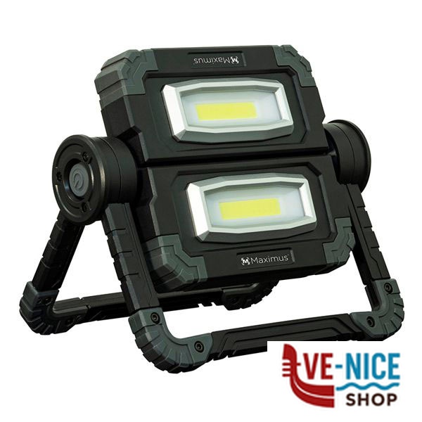 PROIETTORE LED W20 PORTATILE DOPP. WKL007B MAXIMUS M-WKL-007BS PROIETTORI F - immagine 3