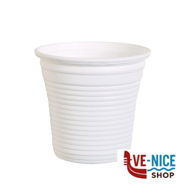 BICCHIERE BIANCO cc 80 Pz 50 NATURAL BIBO 5539950 MONOUSO PLASTICA C - immagine 2