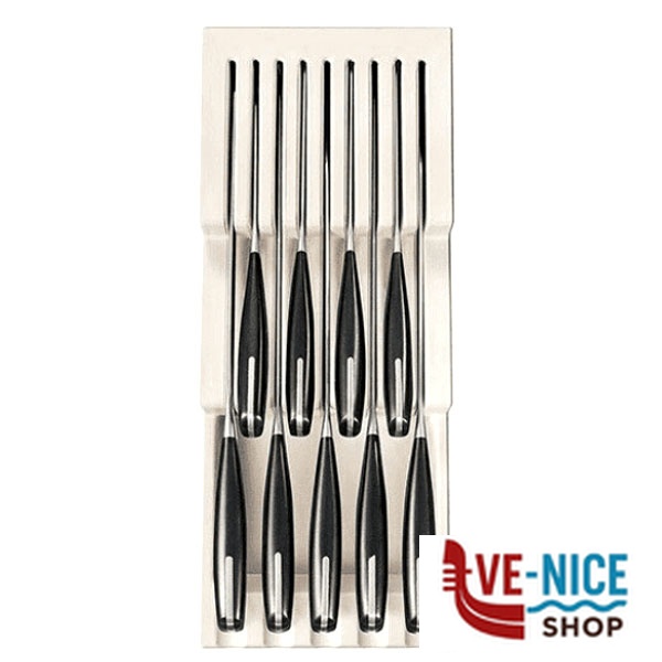 PORTACOLTELLI COMP.9 POSTI cm 37x15 FLEXI TESCOMA 899415 PORTAPOSATE C - immagine 3