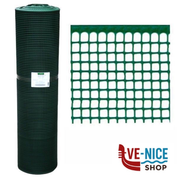 RETE TUTTAPL 20x20 h 100 m 50 VERDE TREX 09943 QUADRANET 20 RETE TUTTAPLASTICA F - immagine 2