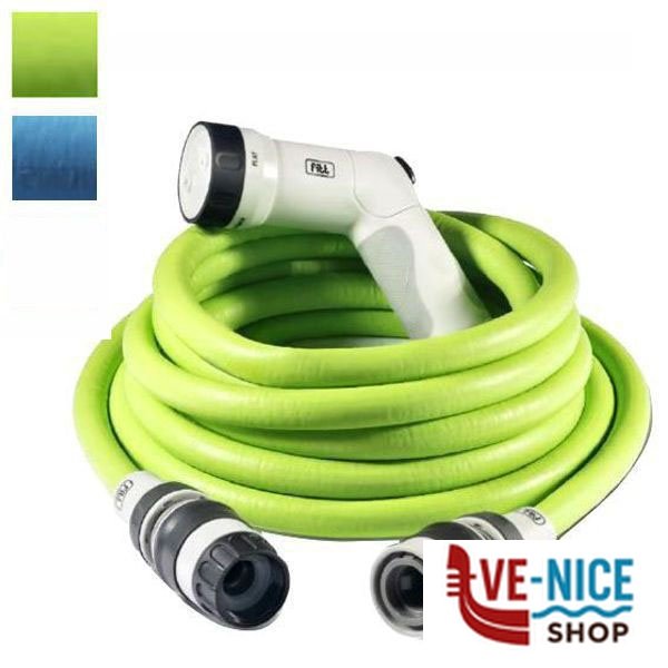 TUBO ESTENSIBILE IKON 1/4" m 7,5/15 BLU FITT 74007.02915.59044 TUBI GIARDINO F - immagine 2