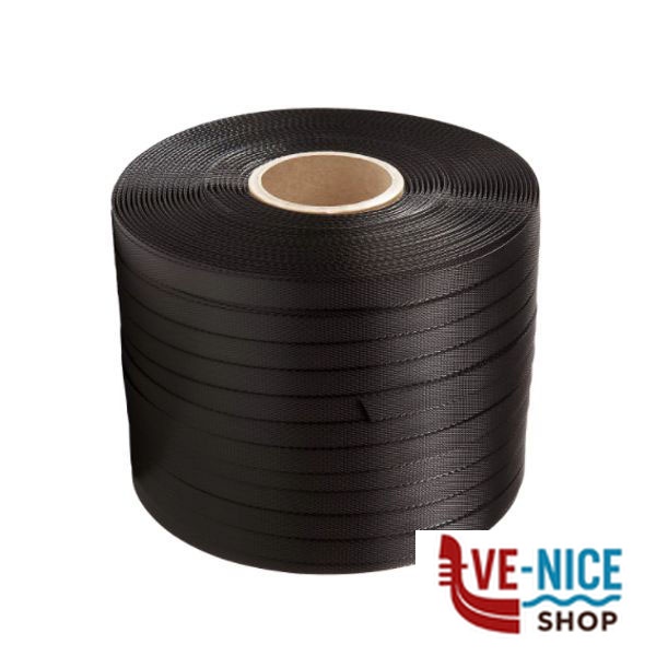 REGGETTA PLASTICA 12x0,5 f. 60 NERA m 1250 REGGETTE F - immagine 4